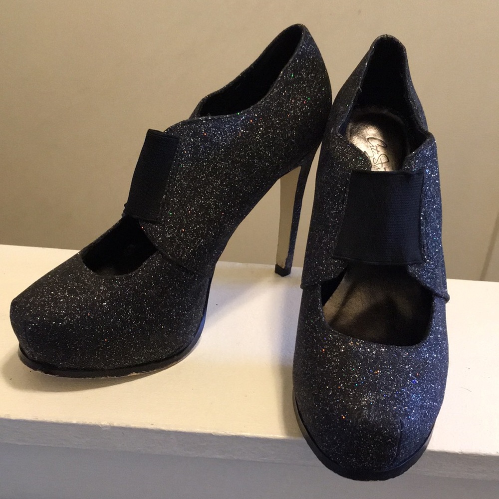 Glittery Heels.
